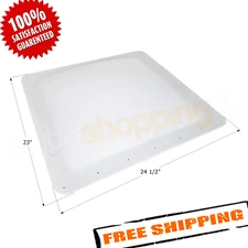 Icon 14107 24.5" x 23" White SL1920 RV Skylight