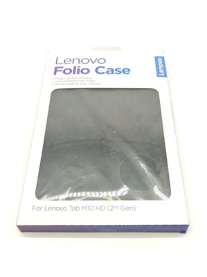 Lenovo Tab M10 HD (2nd Gen.) Folio Case Tablet-Hülle Schwarz #KT2711DÜ
