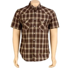 $67.99 HUF The Shea Shirt (dark brown) HUFBU11TSHDKB