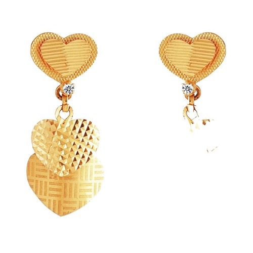 Cathy Waterman Platinum Pink Tourmaline Falling Leaf Earrings with Pave Diamond Details