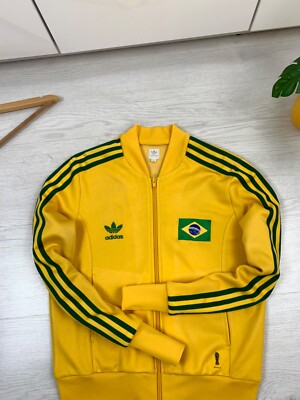 Adidas Originals BRASIL Vintage 2006 FIFA World Cup Womens Zip