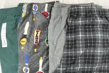 Men New 2-PC Soft Fleece Elastic Waistband Sleep Pants-Choice