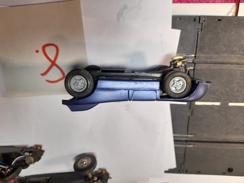 Carrera universal 132 Porsche 908 Nr. 40417 Lackiert lila Geprüft Fehlteile - Bild 2 von 6