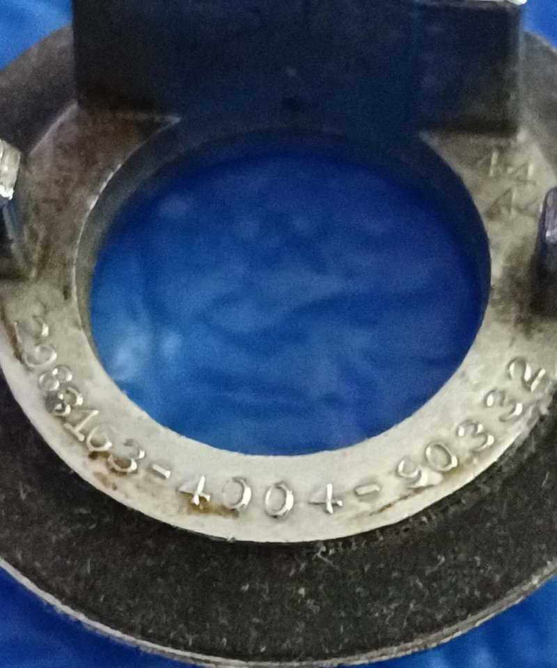 1970 1971 1972 1973 1974 PLYMOUTH BARRACUDA CUDA RADIO ANTENNA BASE TRIM BEZEL - Image 4 of 4