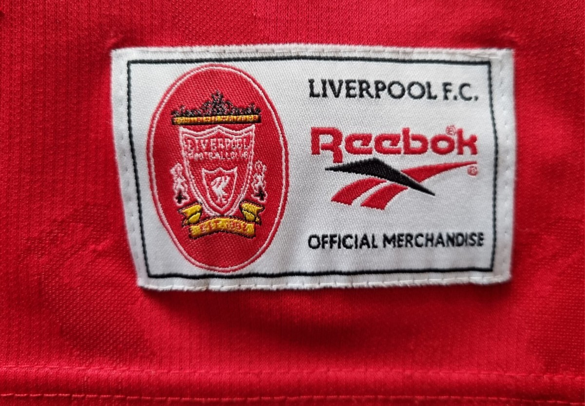 Liverpool 1996 - 1998 Home football Reebok shirt #9 Fowler size