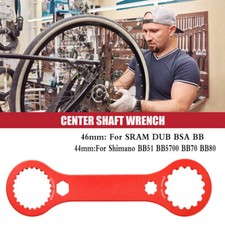 Image of BIKE BOTTOM BRACKET BB SPANNER TOOL 16 24 NOTCH SHIMANO DUB RACEFACE FSA 44/46 K