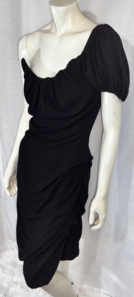 VIVIENNE WESTWOOD One Shoulder Corset Dress F/W 2000 GOLD VIVIENNE WESTWOOD One Shoulder Corset Dress F/W 2000 GOLD