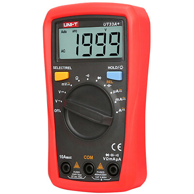 one new UNI-T UT33A+ Meter Multimeter Mini Ammeter Multitester AC #YP1
