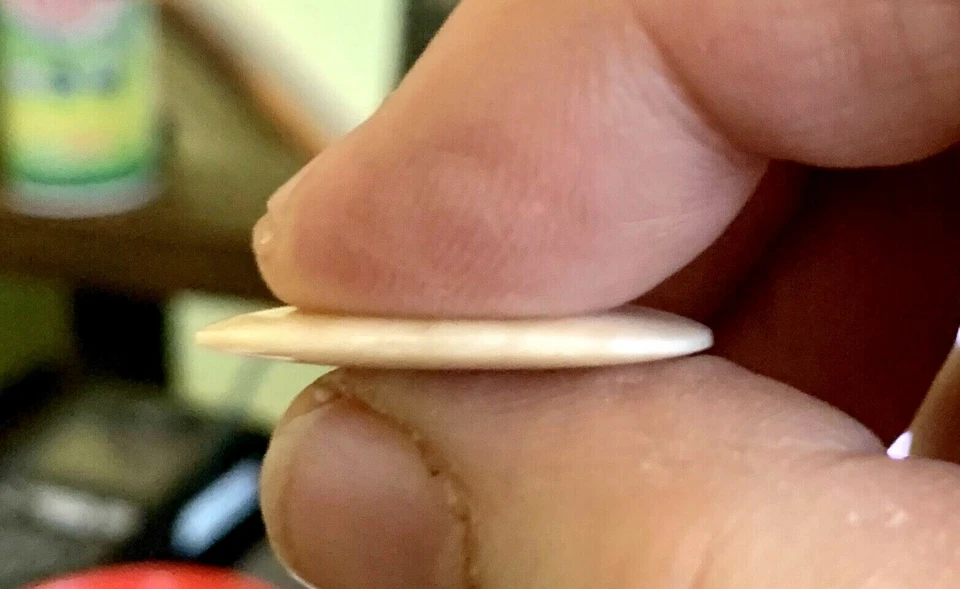 RMSC Hand Crafted Buffalo Bone Guitar Picks - 6 pack + 1st CLASS SHIPPING!!!! - Image 3 of 3