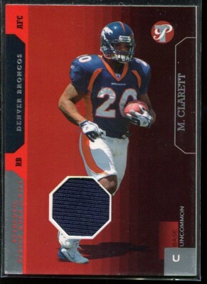 2015 Topps Maurice Clarett #107 /900 Patch Denver Broncos 