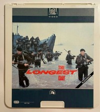 The LONGEST DAY Part 2 John Wayne With 42 International Stars CED Video Disc