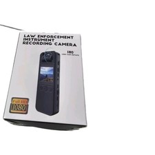 1080P HD 180  Video DVR IR Night Cams 6-hour Camcorder Mini Body Police Camera