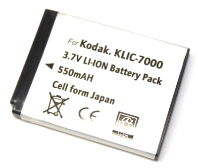 KLIC-7000 3.7V Battery for Kodak SLICE R502 Coolpix Easyshare