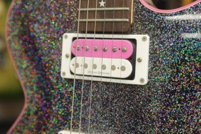 DAISY ROCK Les Paul Electric Guitar Type Sparkle Pink used