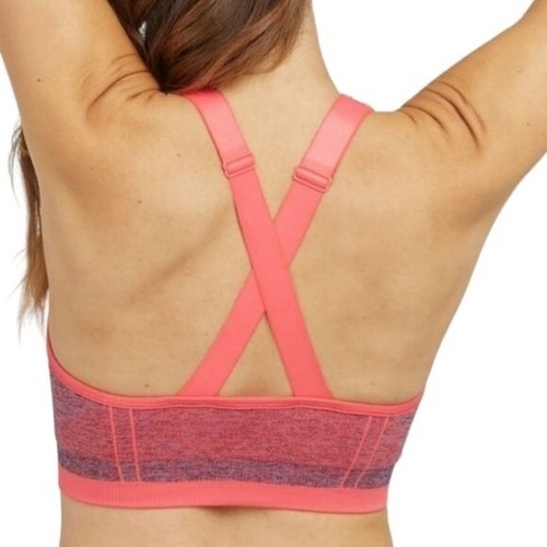 SPANX Women's Sports Bra Space Dye Coral Punch Seamless Sculpt Size S/P - Picture 4 of 13