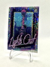 2020-21 Optic PAUL GEORGE #15 Lights Out Silver Fast Break Disco