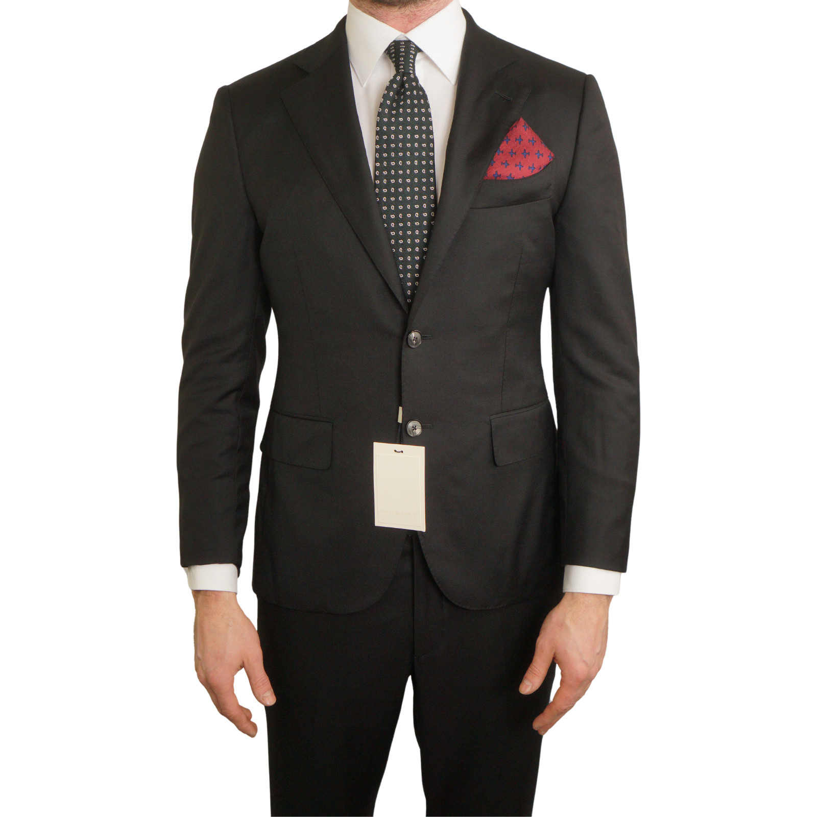 Men Suitsupply Suit Lazio Single Breasted Pure Wool S110 27 EU54S UK/US44S image 5