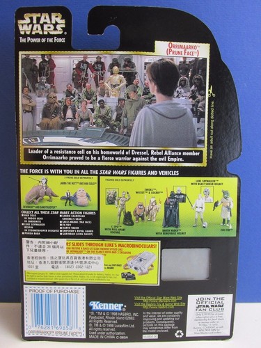 star wars POWER OF THE FORCE potf FREEZE FRAME FLASHBACK COMMTECH action figure - Picture 26 of 91