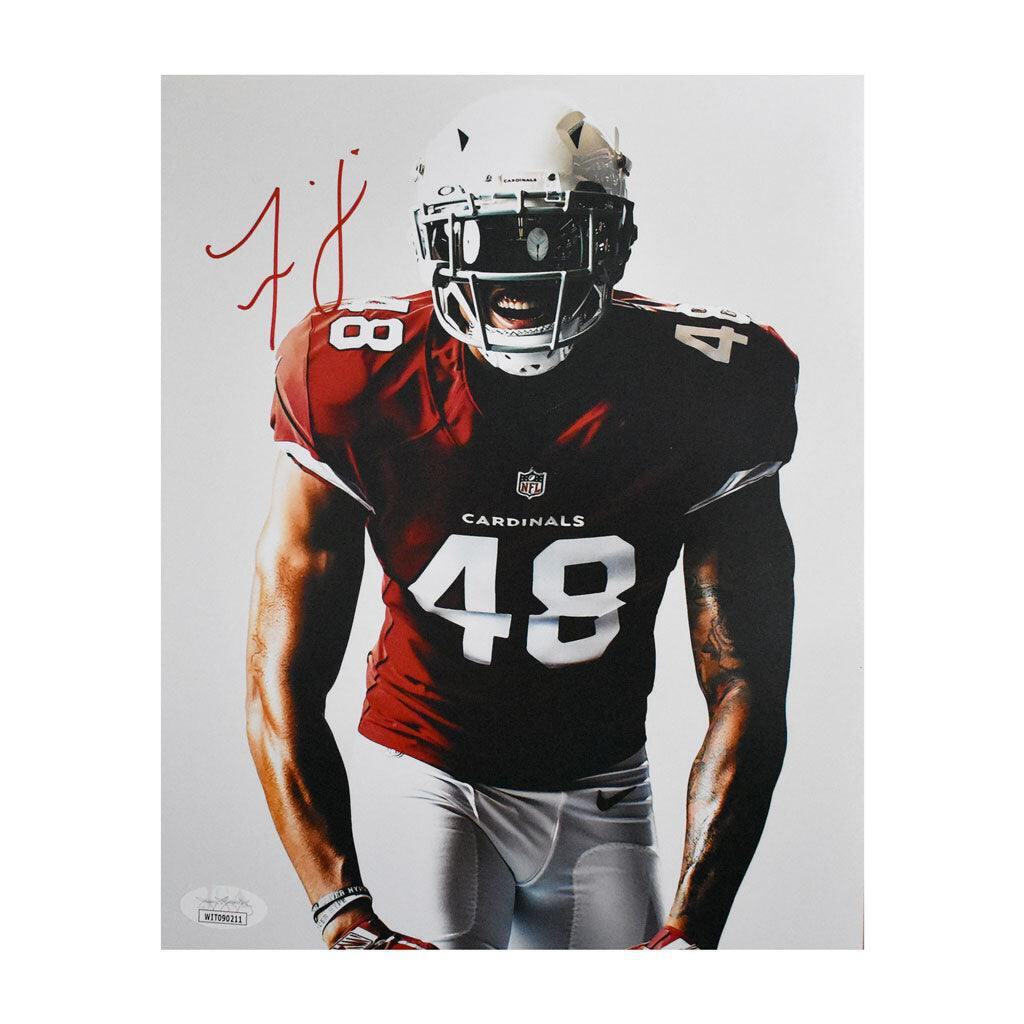 Isaiah Simmons Autographed Signed Arizona Cardinals 8x10 Flexing Photo (JSA) 