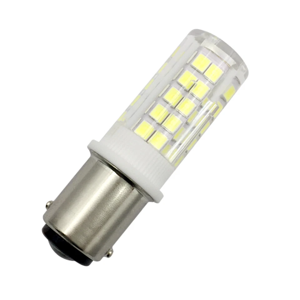 10x BA15D 1142 64-2835 LED Lights Bulb Corn Light Lamp Fit Singer 221/301A/401A - Image 4 of 4