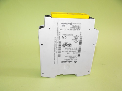 Schleicher SNO 4003K-A.Sicherheitsrelais.R1.188.0503.1.24V AC/DC.GEBRAUCHT - Bild 3 von 11