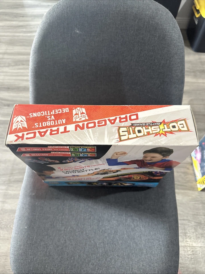 Transformers Bot Shots Dragon Track Battle Game Optimus Prime Megatron Sealed - Image 3 of 4