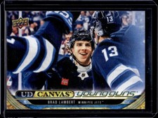 2024-25 Upper Deck Young Guns Canvas Brad Lambert Rookie #C-97 Winnipeg Jets