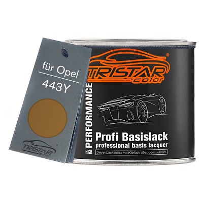 Autolack Dose spritzfertig für Opel 443Y Soft Bronze Metallic Basislack 0,5L