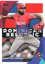 2023 Topps Baseball Sandy Alcantara (Miami Marlins) World Baseball Classic