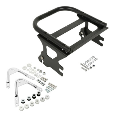 Detachable Two up Rack Mount + Docking Fit For Harley Road King 97-08