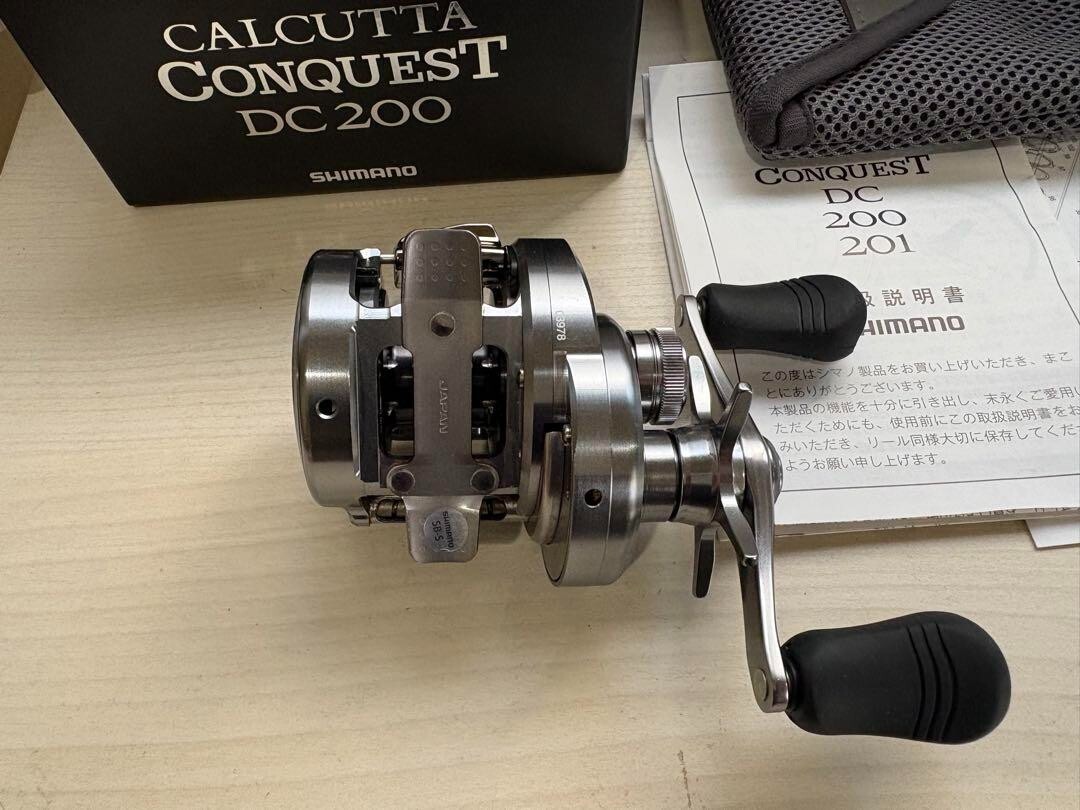 リール SHIMANO CALCUTTA CONQUEST DC200 Shimano 19 Calcutta Conquest DC (Digital control) 2019