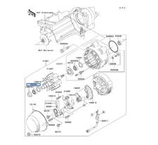 OEM KAWASAKI BALL BEARING 92045-1133 & 92045-1249 - FITMENT IN DESCRIPTION
