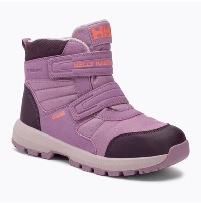 Helly Hansen Kind JK Schleifensaitenstiefel UK Kinder Größe 11 EU Größe 29 rosa Asche #833