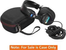 LTGEM Hard Travel Carrying Headphones Case for Sony MDR7506 Professional Large D
