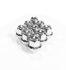 24x Lug Nuts 12x1.5 Chrome Replacement Lugs Fits 6 Lug Ford Ranger Oe Wheels