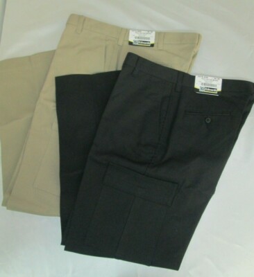 Men Pants cargo blue black khaki 30 32  34 36 38 40 42 44 46 54 56 Edwards 2575
