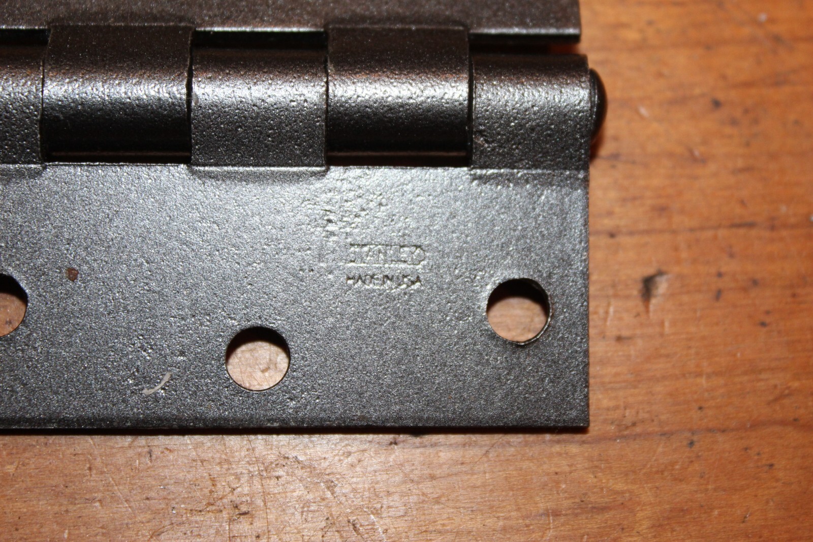 Pair of Restored 21/2" X 21/2" Vintage Stanley Fixed Pinned Hinges E