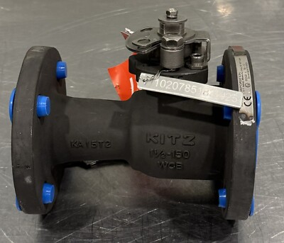 Kitz 1-1/2  150 WCB Ball Valve Flanger NEW! FREE SHIPPING!