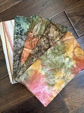 MODA Laundry Basket Quilts Edyta Sitar Paint Box- 5 Yard Bundle- Batiks- RARE