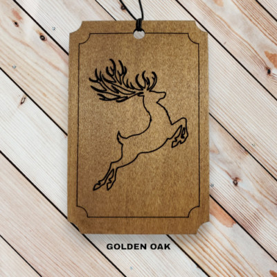 Jumping Stag - Car Air Freshener Holder