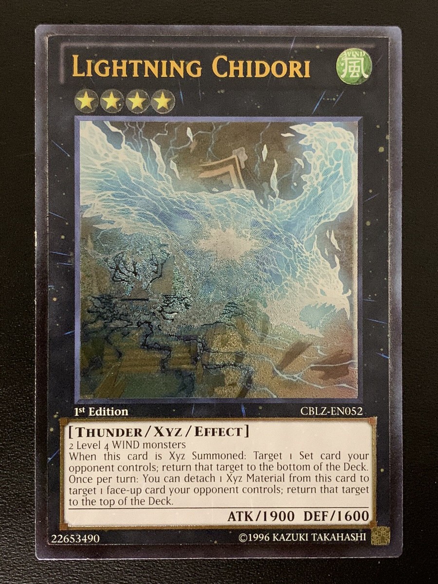 遊戯王OCG デュエルモンスターズ Lightning Chidori 1st Edition