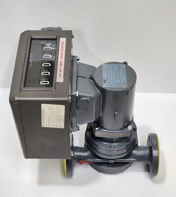 Vaf J5025 DIN ' J  Serie Vane Meter W / Veeder-Root 0788700-900 Register #1