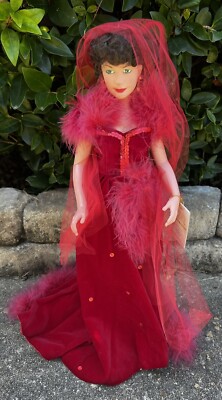 Vintage & Rare 1989 World Doll Gone With The Wind Scarlett O'Hara 18  Tall LTD