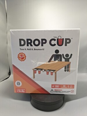 Drop Cup - The Addictive Clip And Play Table Pong Game For All Ages - 