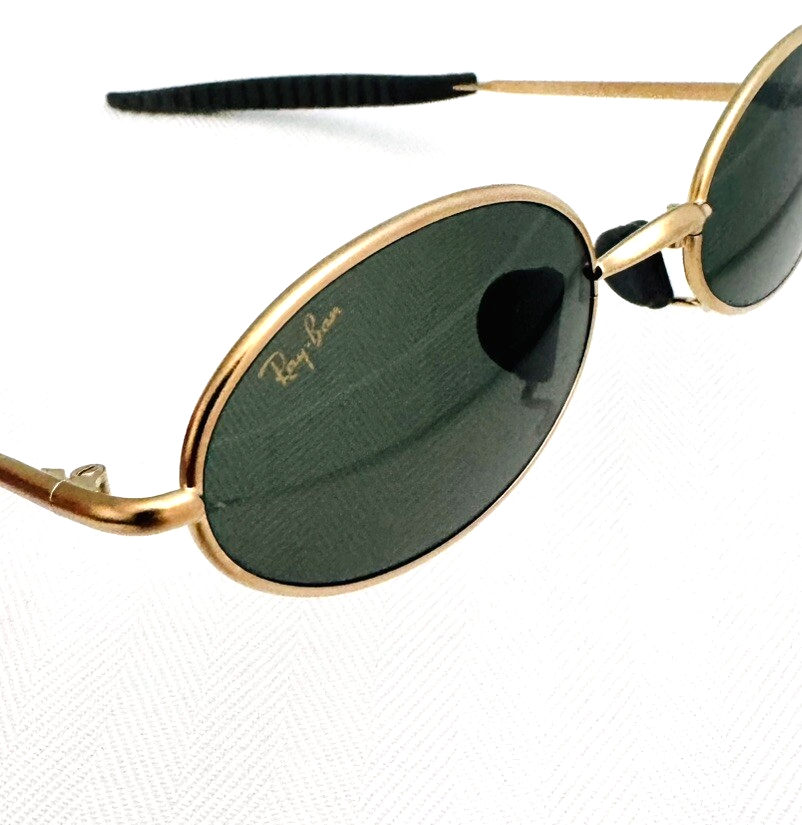 New Old Stock RAY BAN B&L SUNGLASSES W2388 ORBS Matte Gold Arista