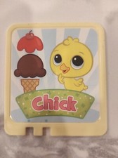 LeapFrog Scoop and Learn Ice Cream Cart Replacement Parts - Chick / Flavor Card