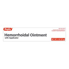 Rugby Hemorrhoid Ointment, Itching, Burning, Discomfort Hemorrhoid Relief, 2 Oz