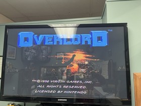 NES Overlord (Nintendo Entertainment System, 1993) Cart Only Tested Working