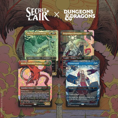 MTG Secret Lair x Dungeons & Dragons: Whispers in Candlekeep *NON-FOIL*