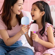 Wireless Bluetooth Karaoke Microphone Machine Portable Handheld Mic Speaker VXGH